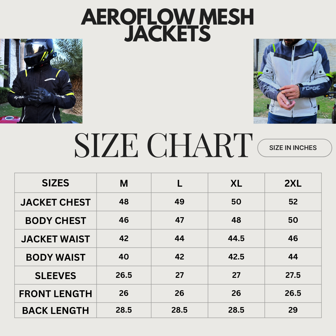 AeroFlow Mesh Summer Motorcycle Jacket | Silver, Deep Blue & Neon Yellow