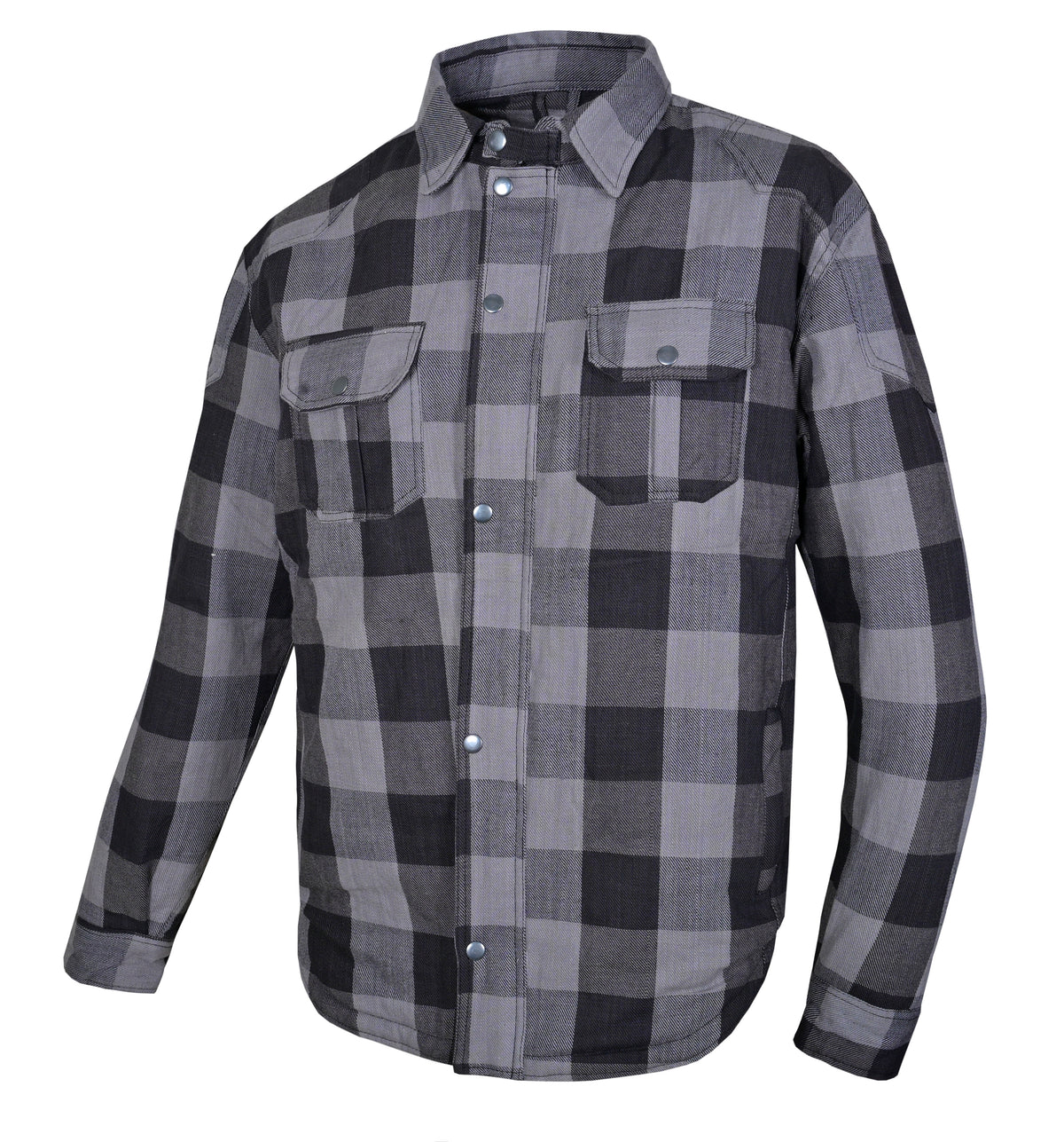 Kevlar Motorbike Riding Shirt- Dark Grey