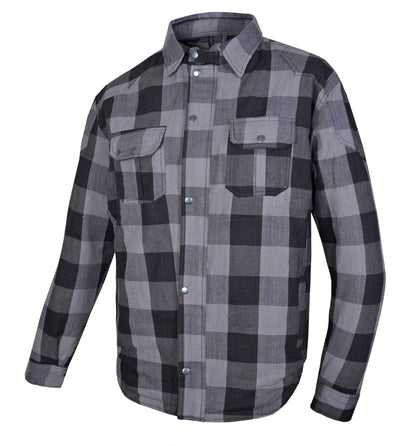 Kevlar Motorbike Riding Shirt- Dark Grey