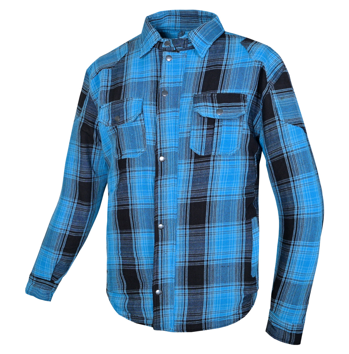 Kevlar Motorbike Riding Shirt- Blue