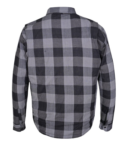 Kevlar Motorbike Riding Shirt- Dark Grey
