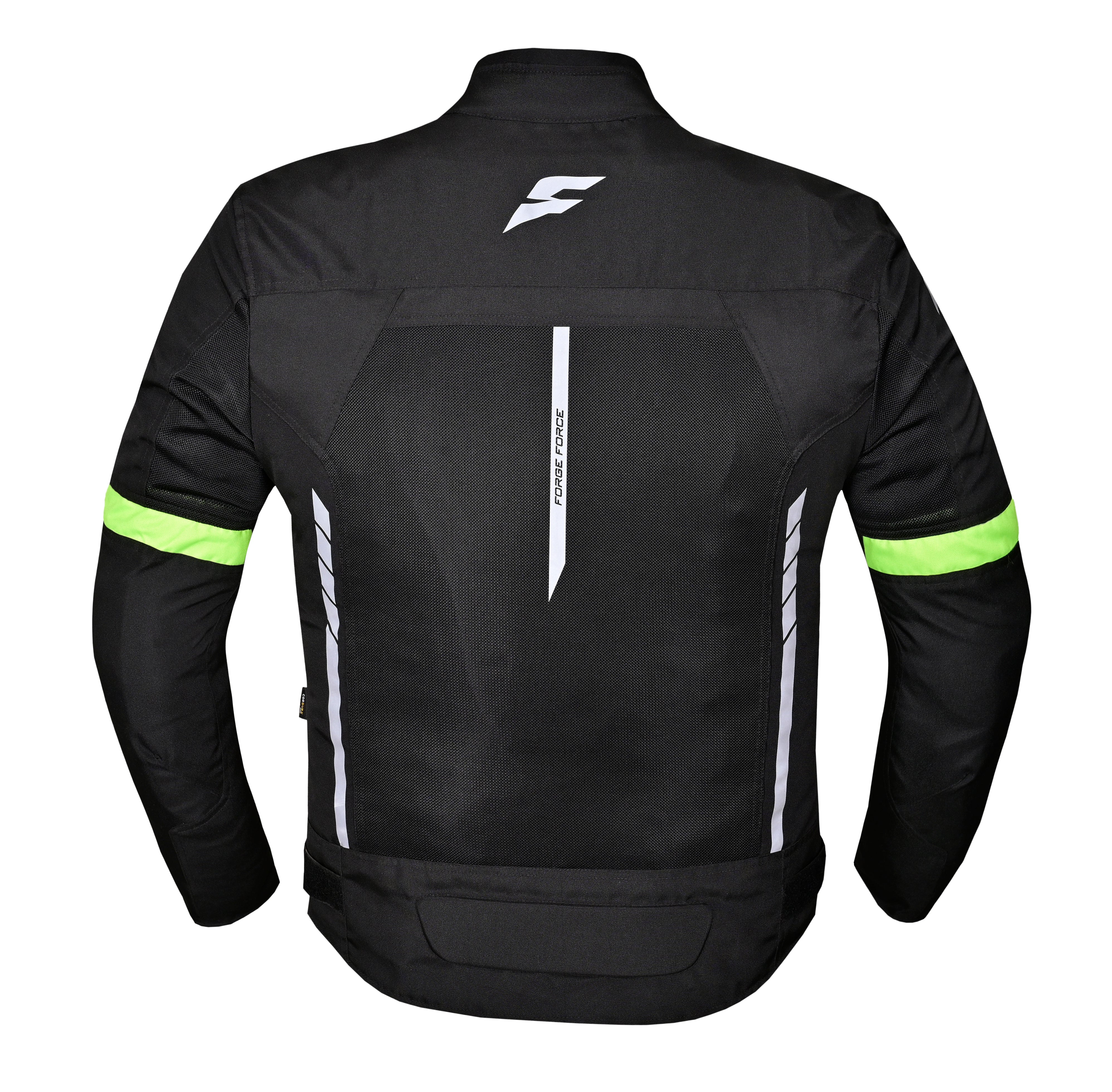 AeroFlow Mesh Summer Motorcycle Jacket | Black Anthracite – Forge
