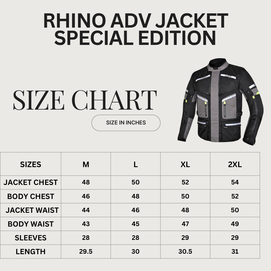 Rhino ADV Jacket-Special Edition | 3-layer adventure jacket with high-quality water-proof layer