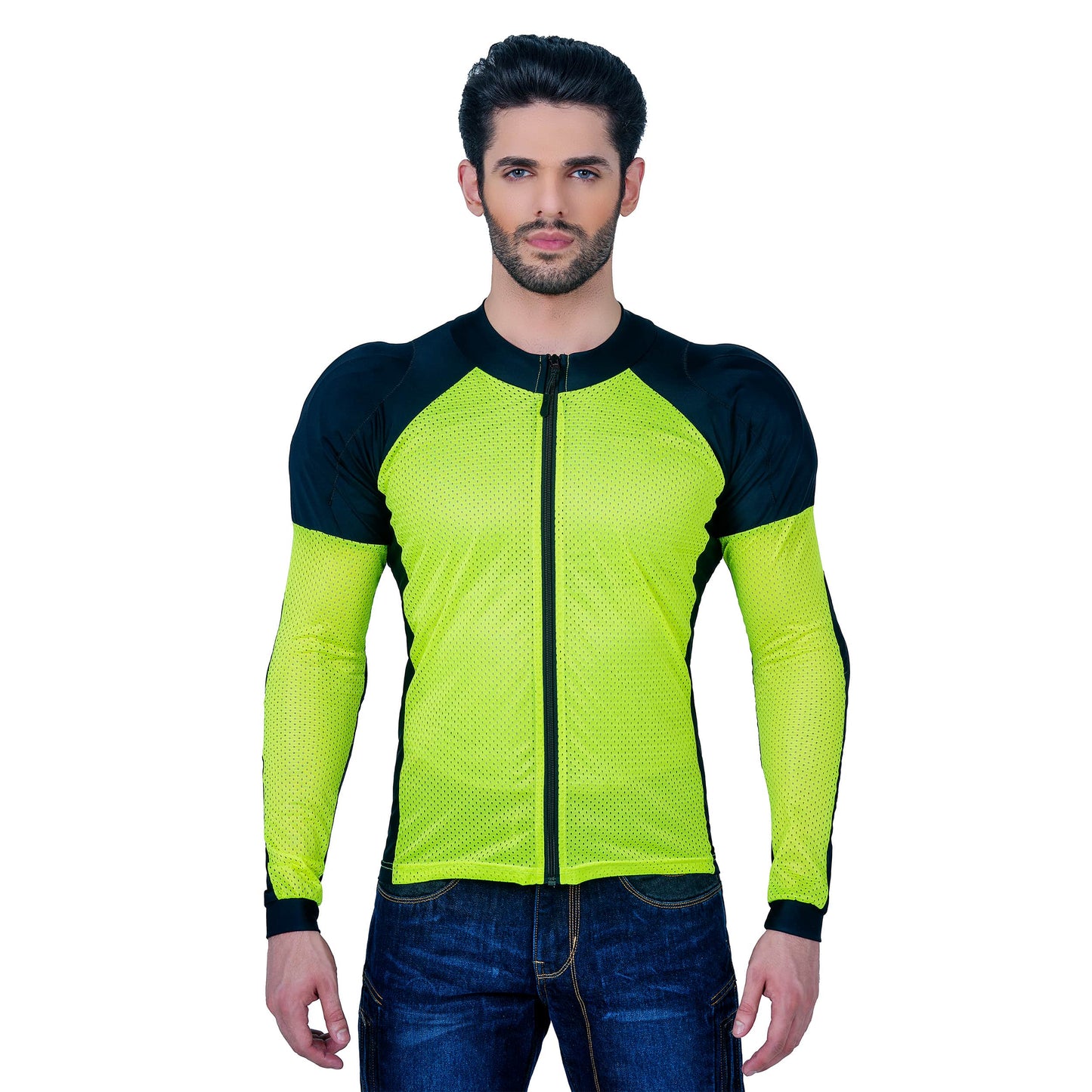All-Season Protective Riding Shirt – Green
