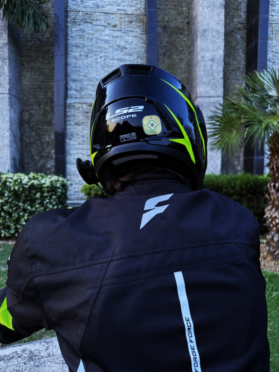 AeroFlow Mesh Summer Motorcycle Jacket | Black Anthracite