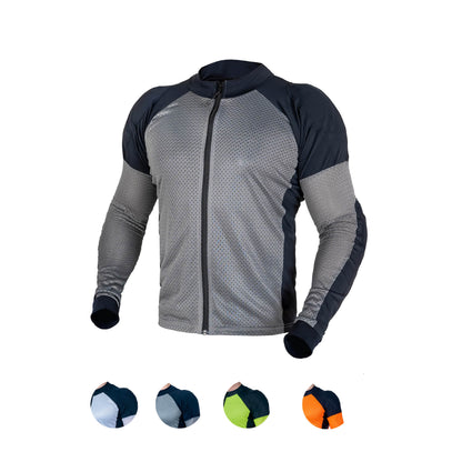 All-Season Protective Riding Shirt – Grey