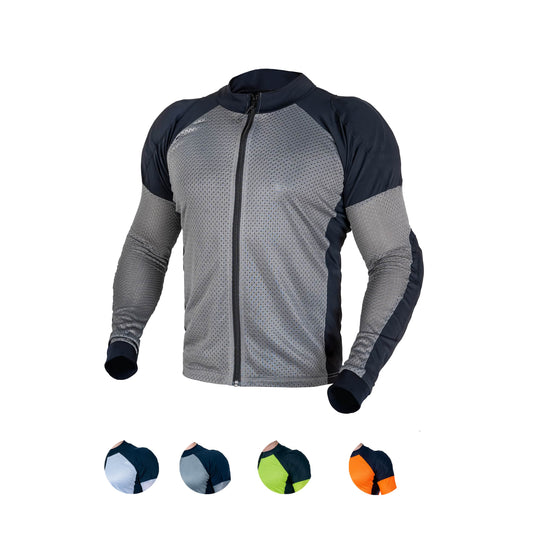 All-Season Protective Riding Shirt – Grey