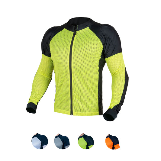All-Season Protective Riding Shirt – Green